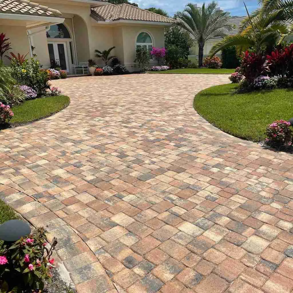 Paver Driveway Designs 12