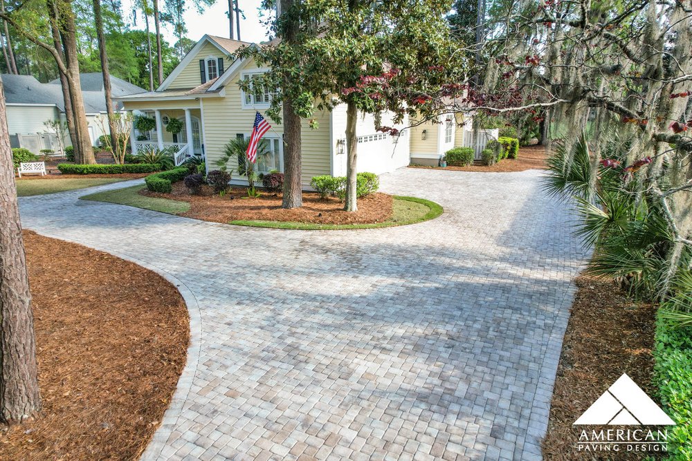 Paver Driveway Designs 13